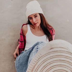 Hollister Pink Plaid Flannel Button Up